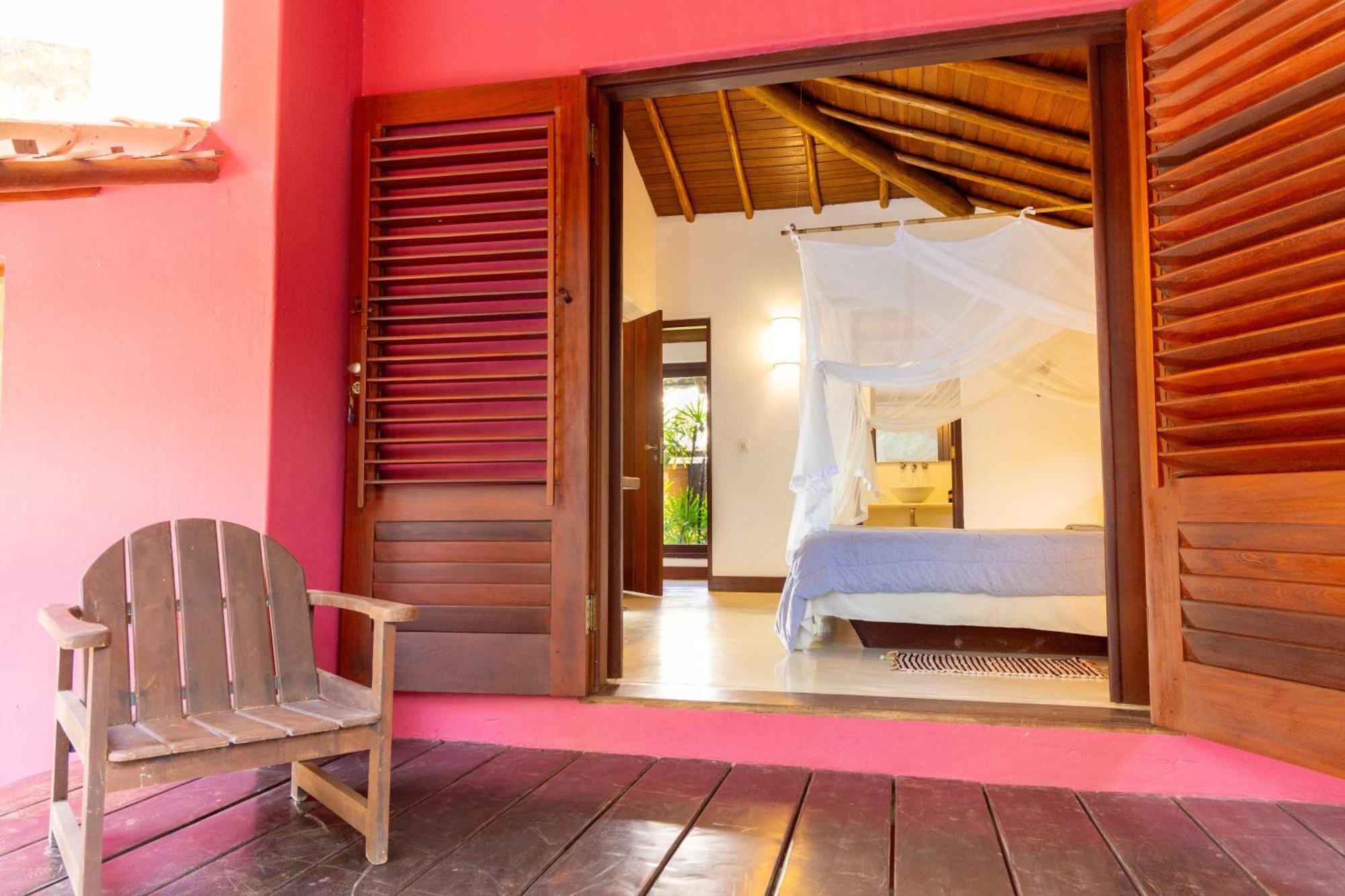 Casa Rosa Coqueiros Villa Porto Seguro Exterior photo