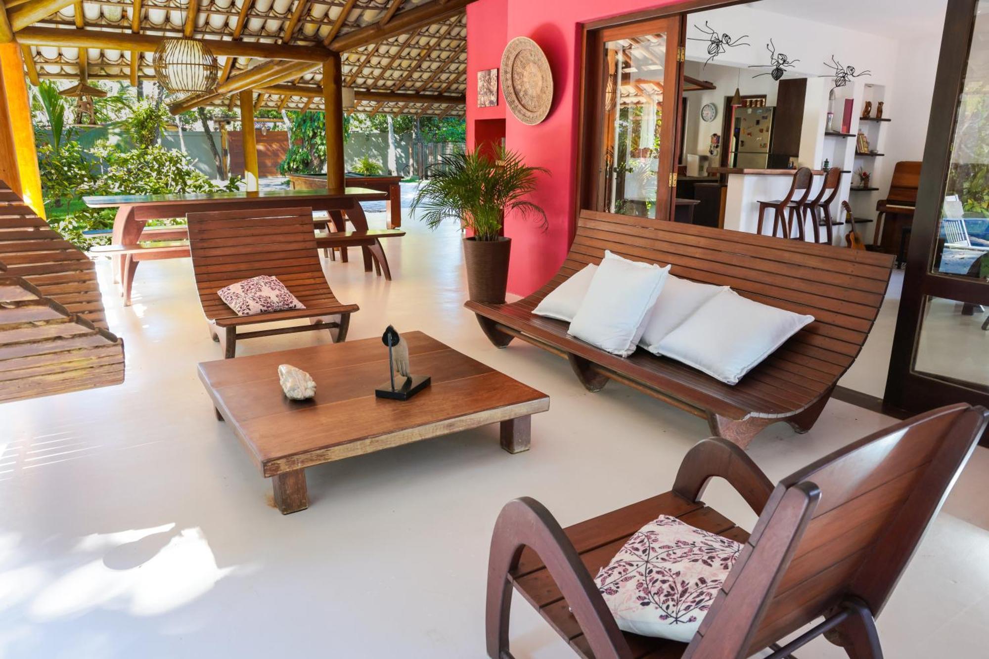 Casa Rosa Coqueiros Villa Porto Seguro Exterior photo