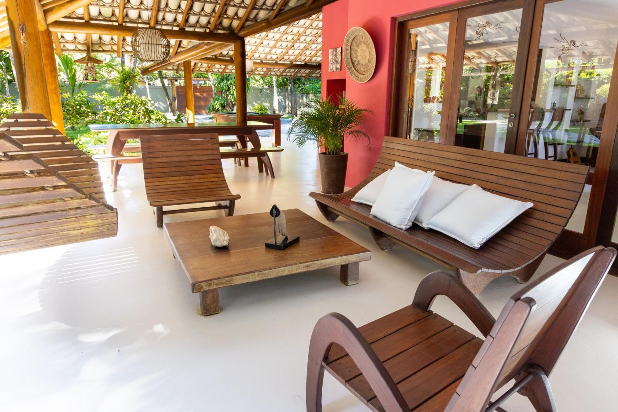 Casa Rosa Coqueiros Villa Porto Seguro Exterior photo