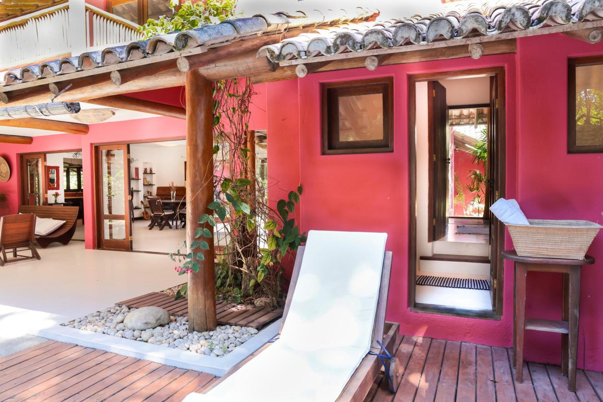 Casa Rosa Coqueiros Villa Porto Seguro Exterior photo