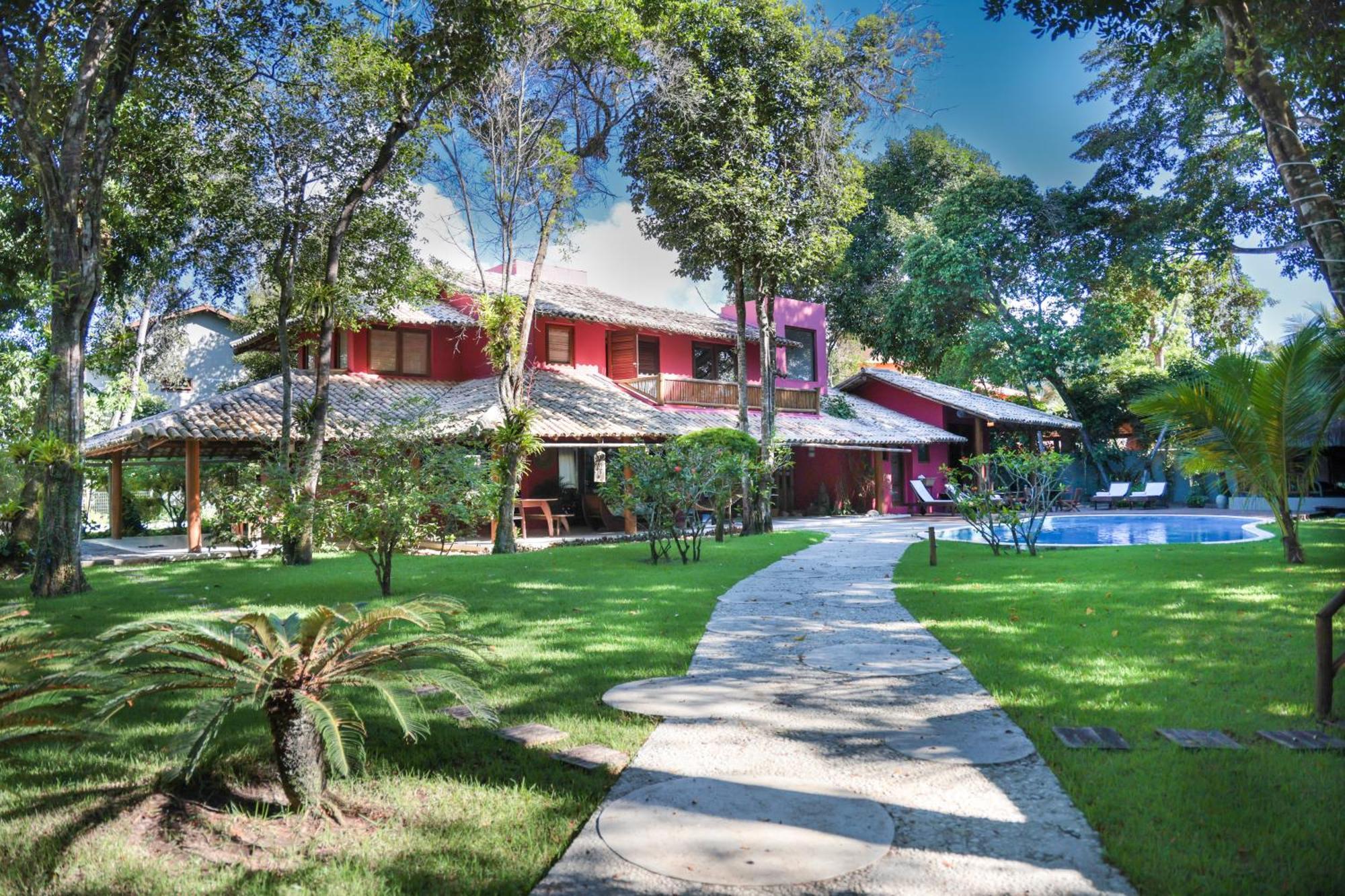 Casa Rosa Coqueiros Villa Porto Seguro Exterior photo